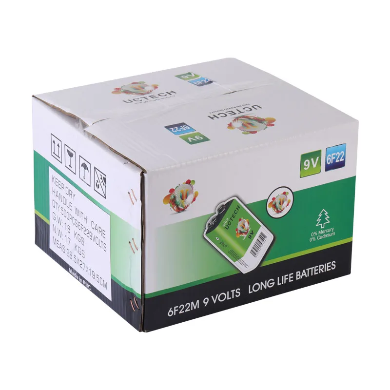 Одноразовая батарея, 9 В