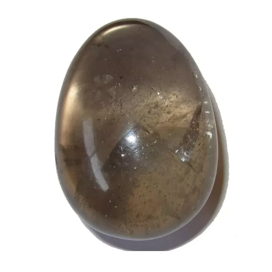 yoni egg smoky quartz natural stone eggs shaped stone Jade egg semi precious Energy Protection Vaginal Exercise wholesaler