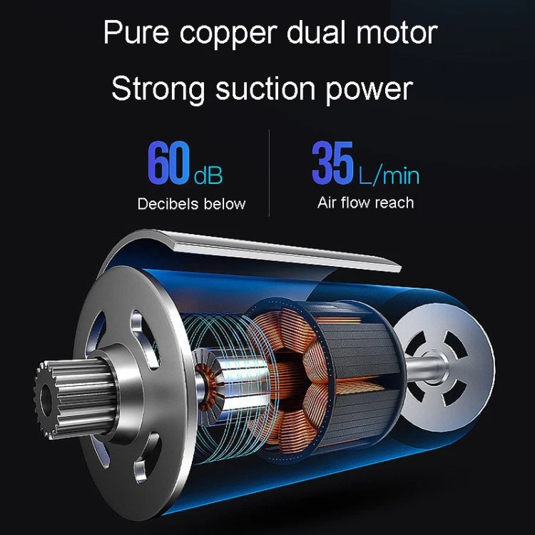 Automotive Household Small Vacuum Cleaner Car USB Charging Powerful Cleaner