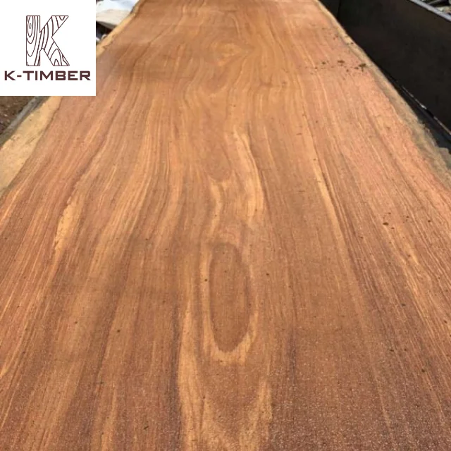 Doussie Slab Hardwood Oak Wood Board Wood Pallets Wooden Timber Osb Board Lumber Log Cedar Walnut Plank K-Timber