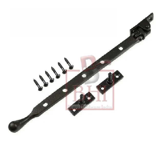 Black Antique Sash Window Casement Stay Pear 250mm Brass Window Stay Traditional Casement Window Stays & Fasteners Sash Handles