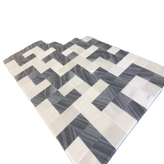 Vietnam style marble stone modern design for swimming pool 20x20x1 cm