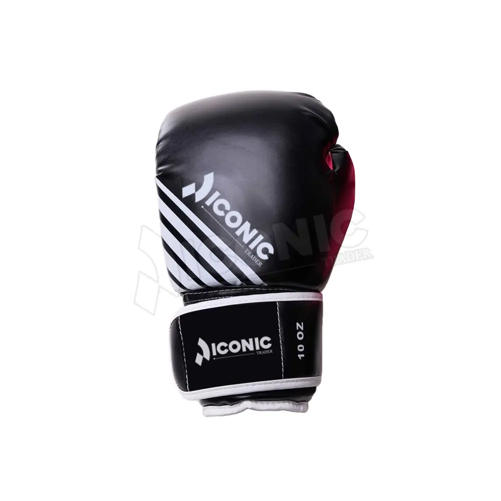 Непобедимая Боевая Экипировка стандартные кожаные тренировочные боксерские перчатки с крючками и петлями цвета мексиканского флага-идеально подходят для бокса 