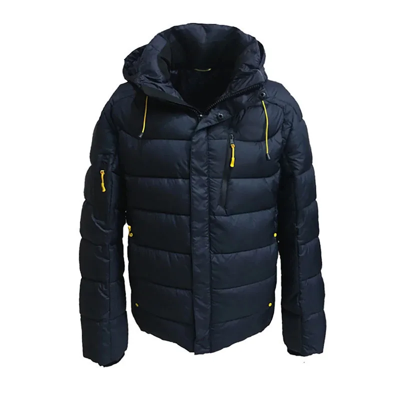 Duck down men brand winter warm coats men thick ultralight casual hooded parkas men fashion cotton-lined jackets