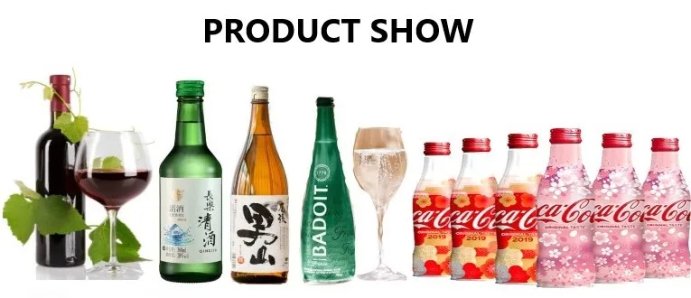 High Quality Negative Pressure Soda Beer Glass Bottle Filling Machine Grape Wine Bottling Production Machine