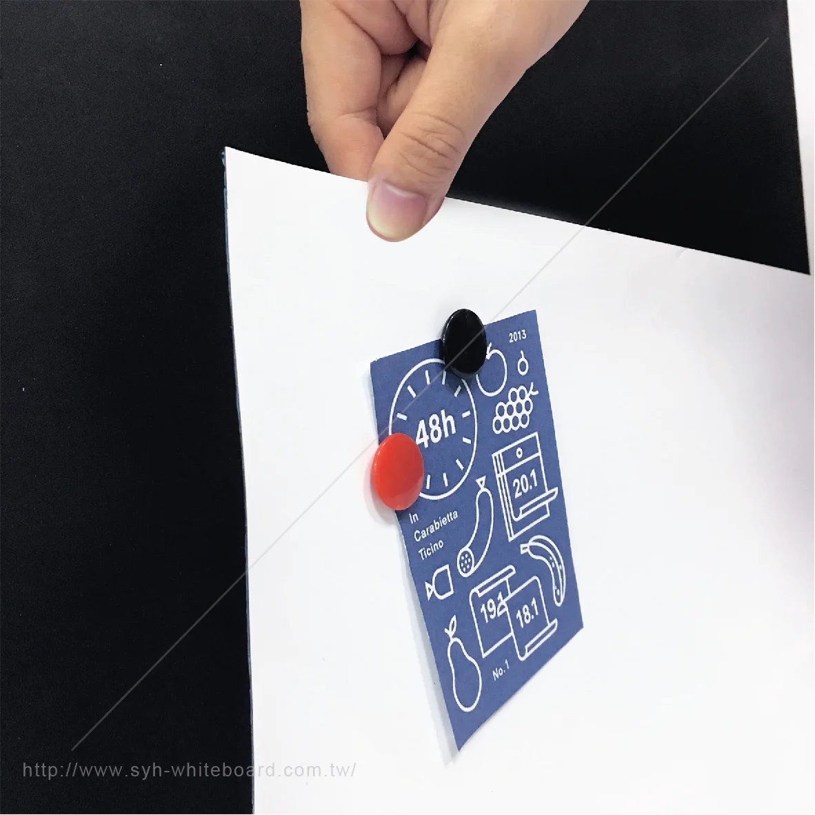 Peel and Stick removable magnetic whiteboard sheet dry erase stickers