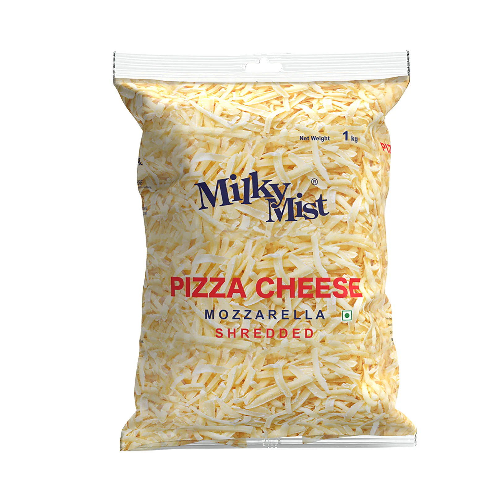 MOZZARELLA PIZZA CHEESE SHREDDED 1KG