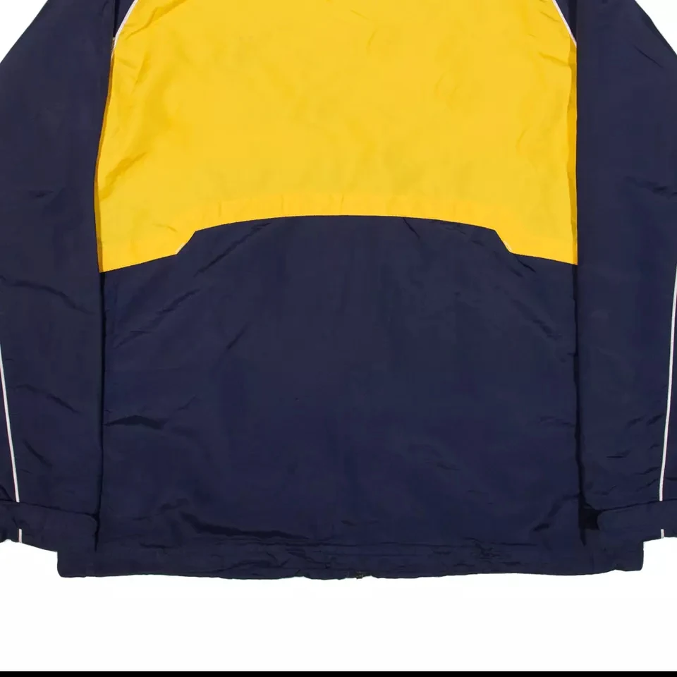 Blue Yellow Track Jacket Jogging Sporting Jacket Suitable Youth Wholesale Lightweight Slim Fit Track Jacket