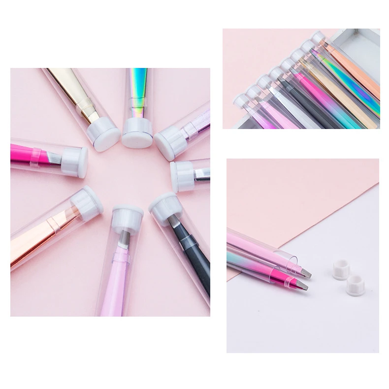 Высококачественные инструменты для макияжа пинцет бровей оптовая продажа на заказ из нержавеющей стали щипчики волос сделано в Пакистане