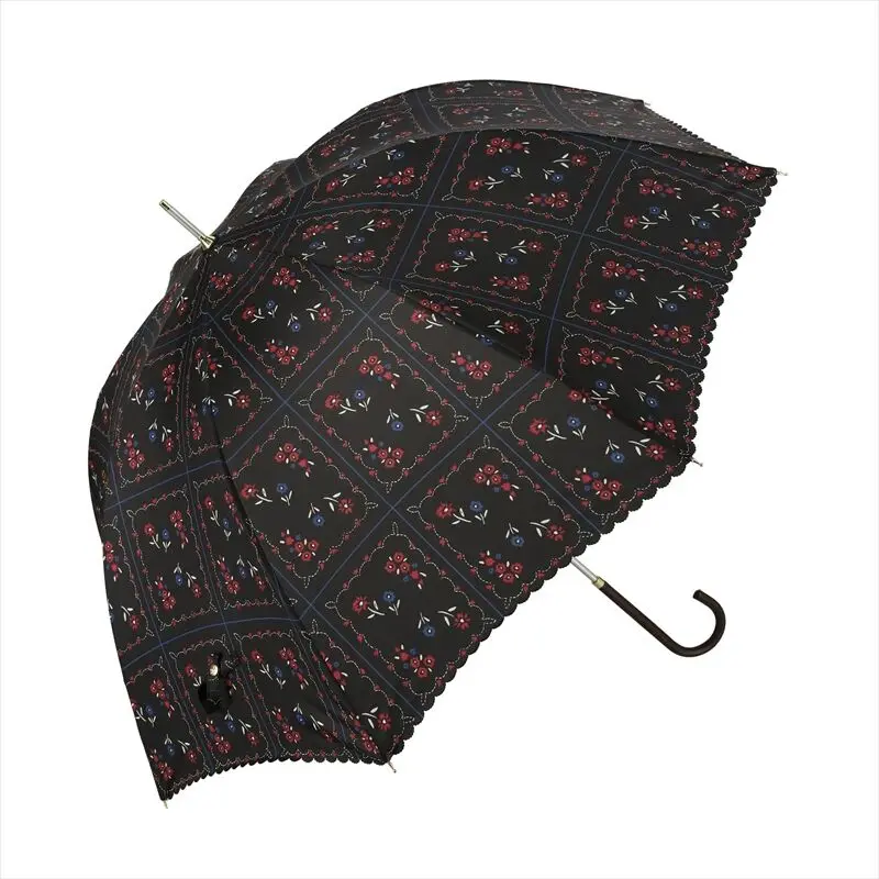 fashion designer umbrella tile flower design