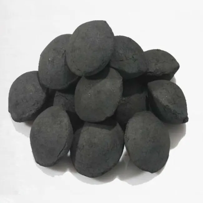 BBQ Briquette Smokeless activated Coconut Shell Charcoal Briquette from India