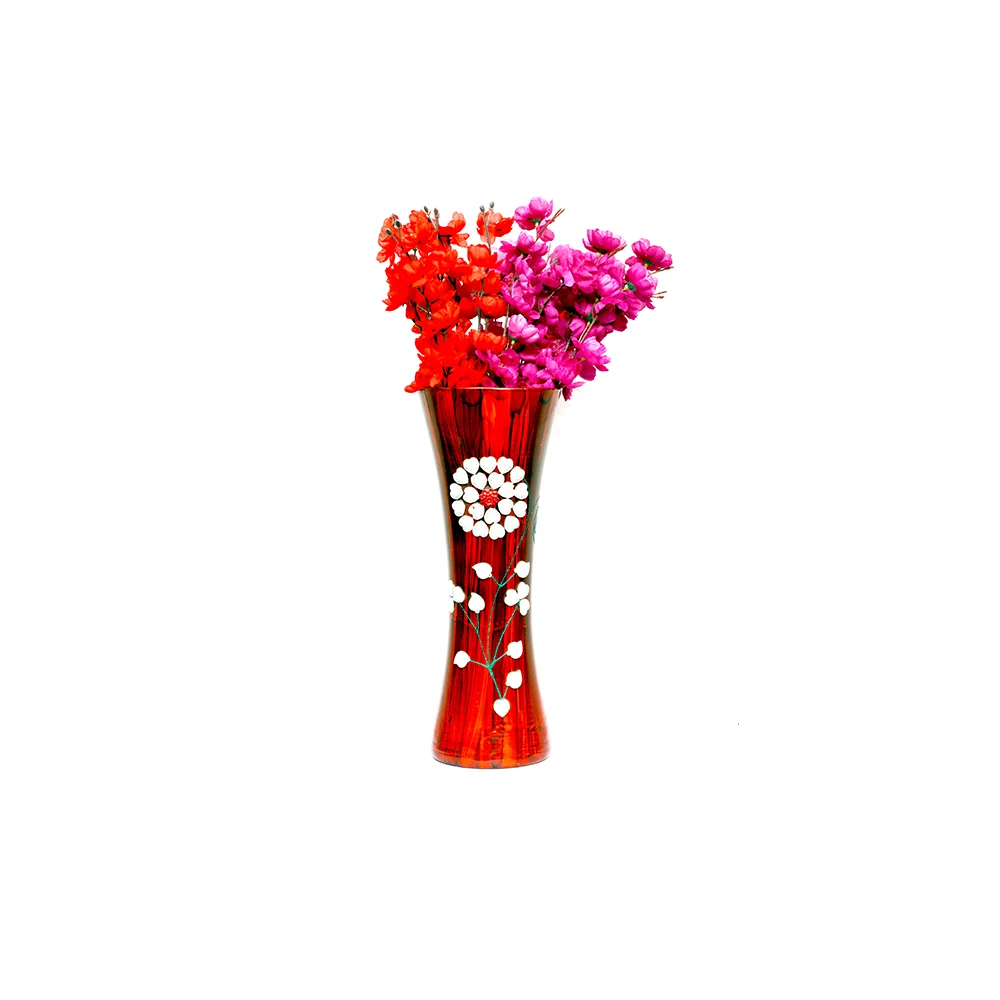Latest Collection  Artificial Glass Cylinder Flower Vase For Home Hotel Decoration at Affordable Price