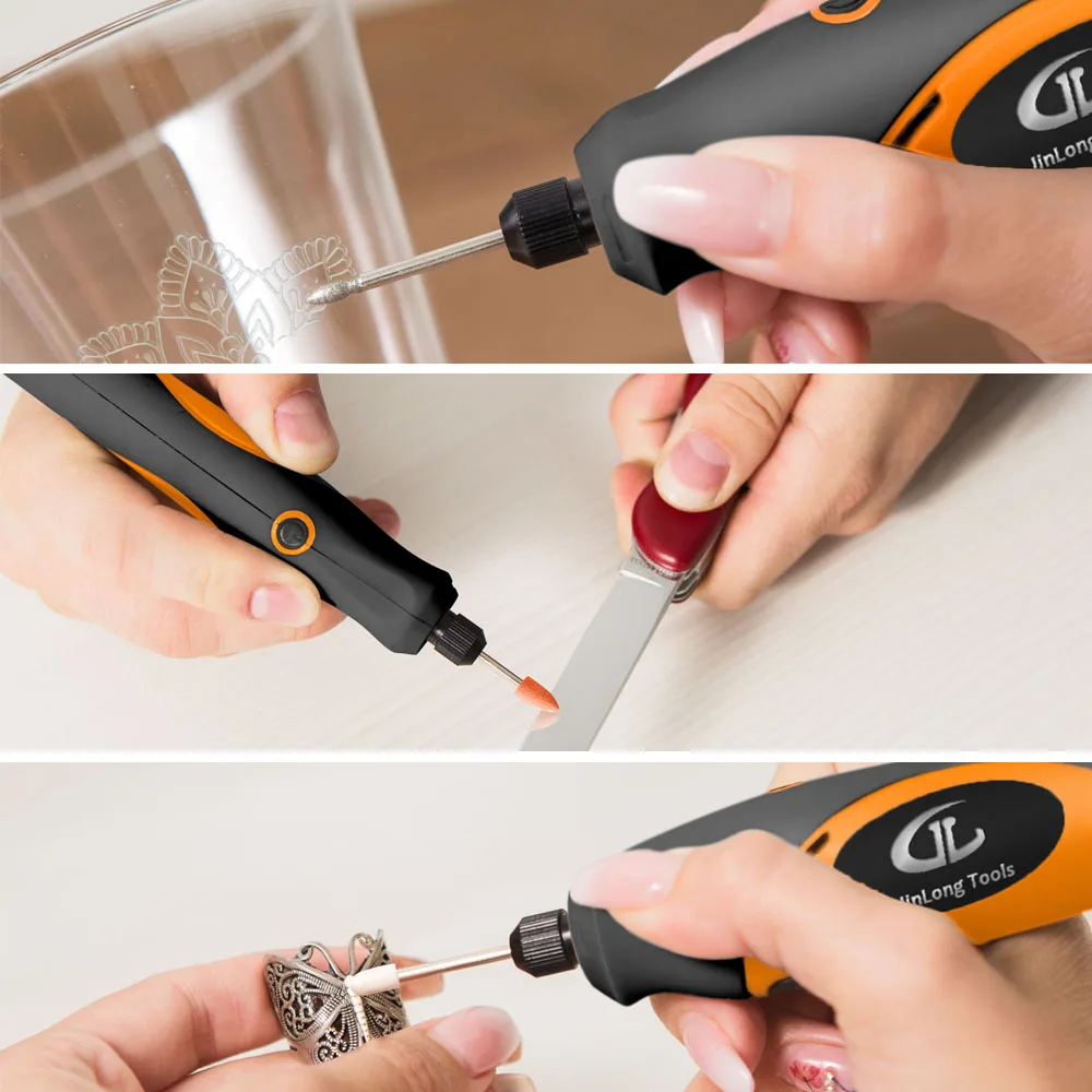 Высокоскоростной вращающийся инструмент Dremel 18V- 0.8A