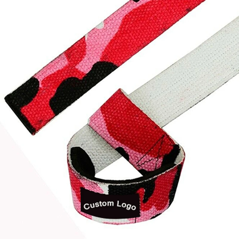 Wholesale OEM Custom Logo Gym Training Weightlifting Wrist Straps Figure Heavy Duty Weight Lifting Straps