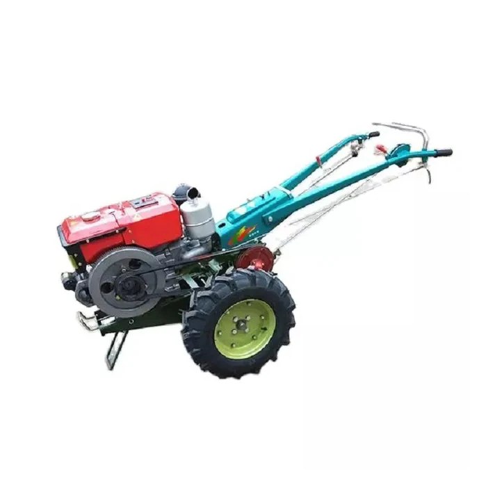Two wheel farm garden cultivators cheap mini hand tractors small tiller walking tractor with diesel engine