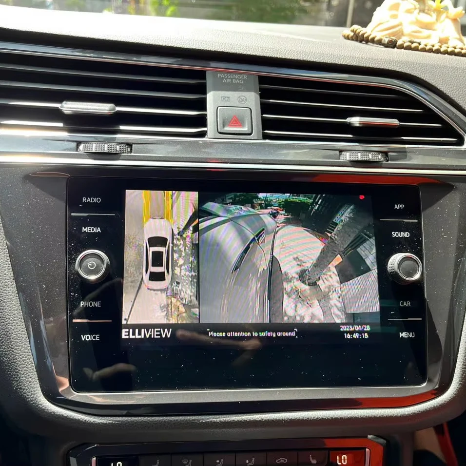 Super hot ICAR Oritek 360-degree camera BZ360 MX Pro super sharp AHD camera smart blind spot warning ONLY from ICAR