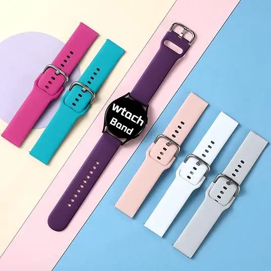 COOLYEP Hot Selling samsung watch 6 band 20mm 22mm watch Strap silicone watch band For Samsung Galaxy Strap