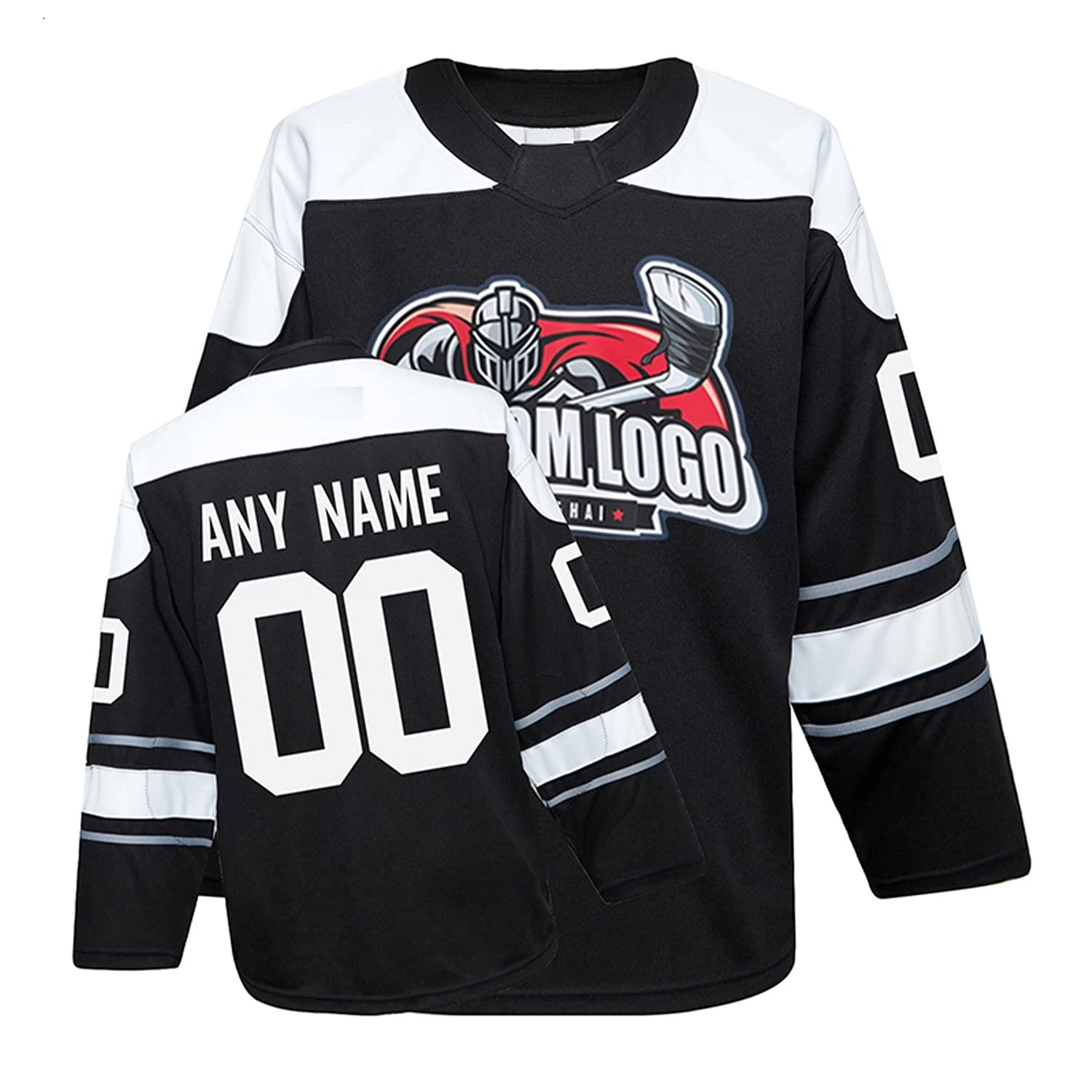 Hockey Jerseys Wholesale Ice Hockey Wear Custom Design Sublimation Shirts Team Name for Adults