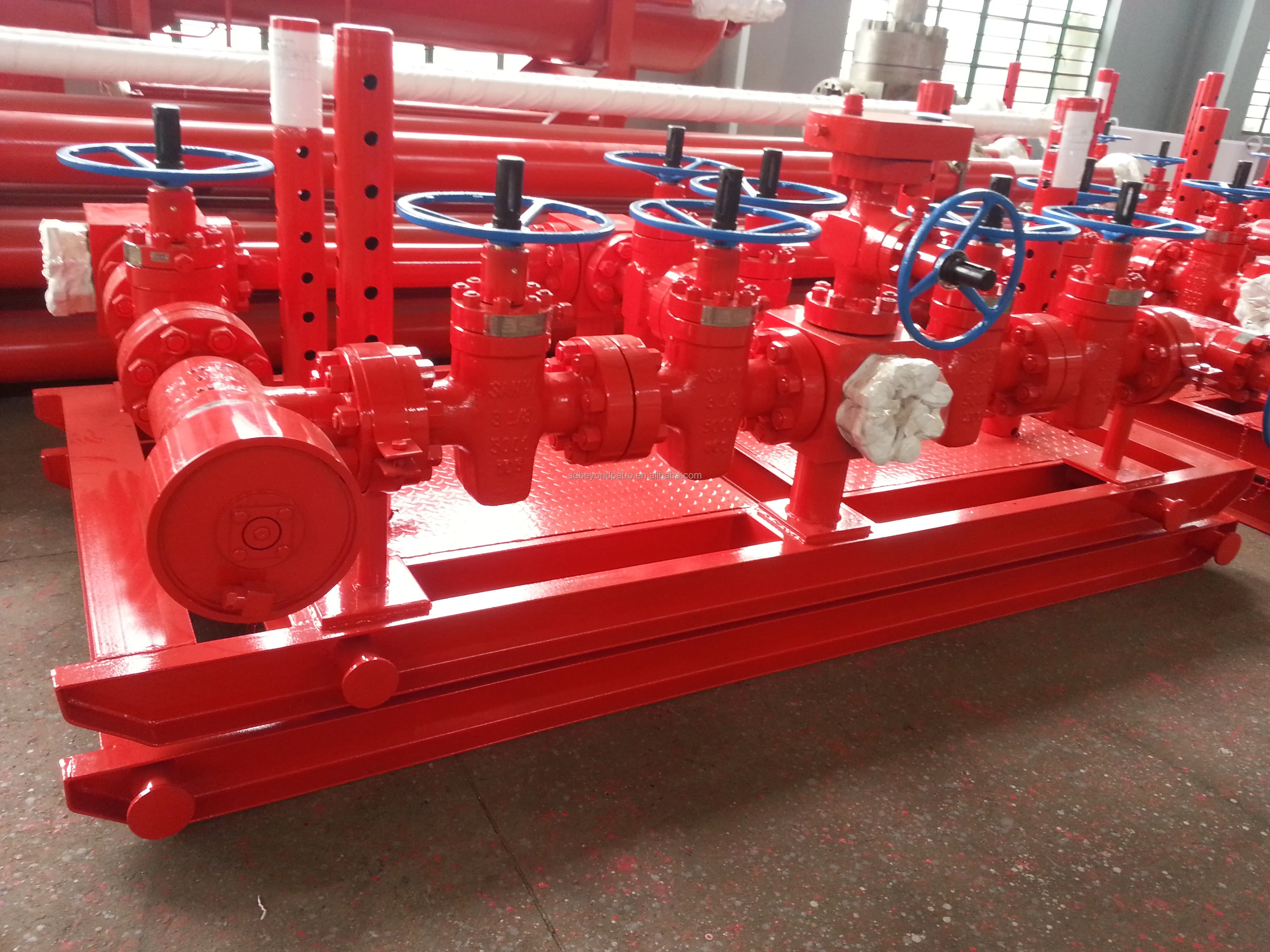 Oilfield API 6A Valve Choke Manifold for Drilling Well Control