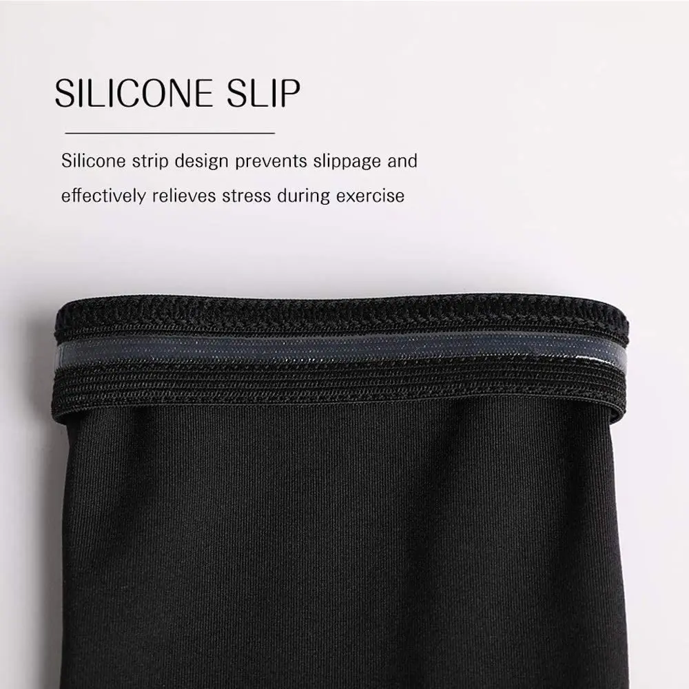 Gloves 1 Pair Arm Sleeve Compression Man Sports Arm Cycling Sleeves Summer UV Protection Running Volleyball gloves