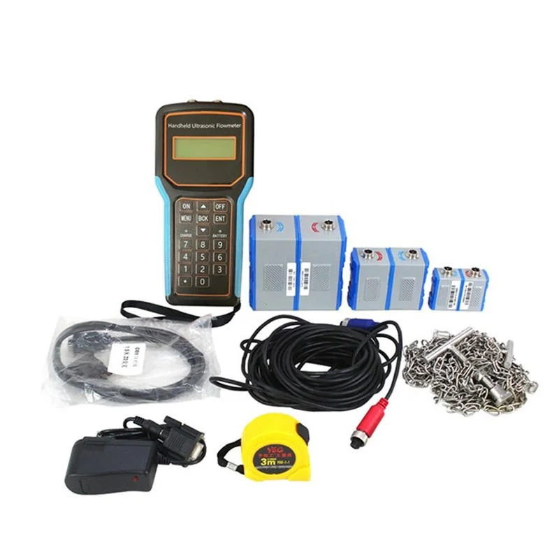 Atech Handheld Ultrasonic Water Flow Meter Plastic China Price For Dn 1200mm