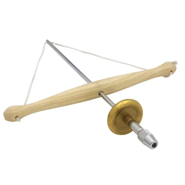Drill Jewelry With Wood And Brass Wheel and Extra Collect Jewelry Making Hand Tool