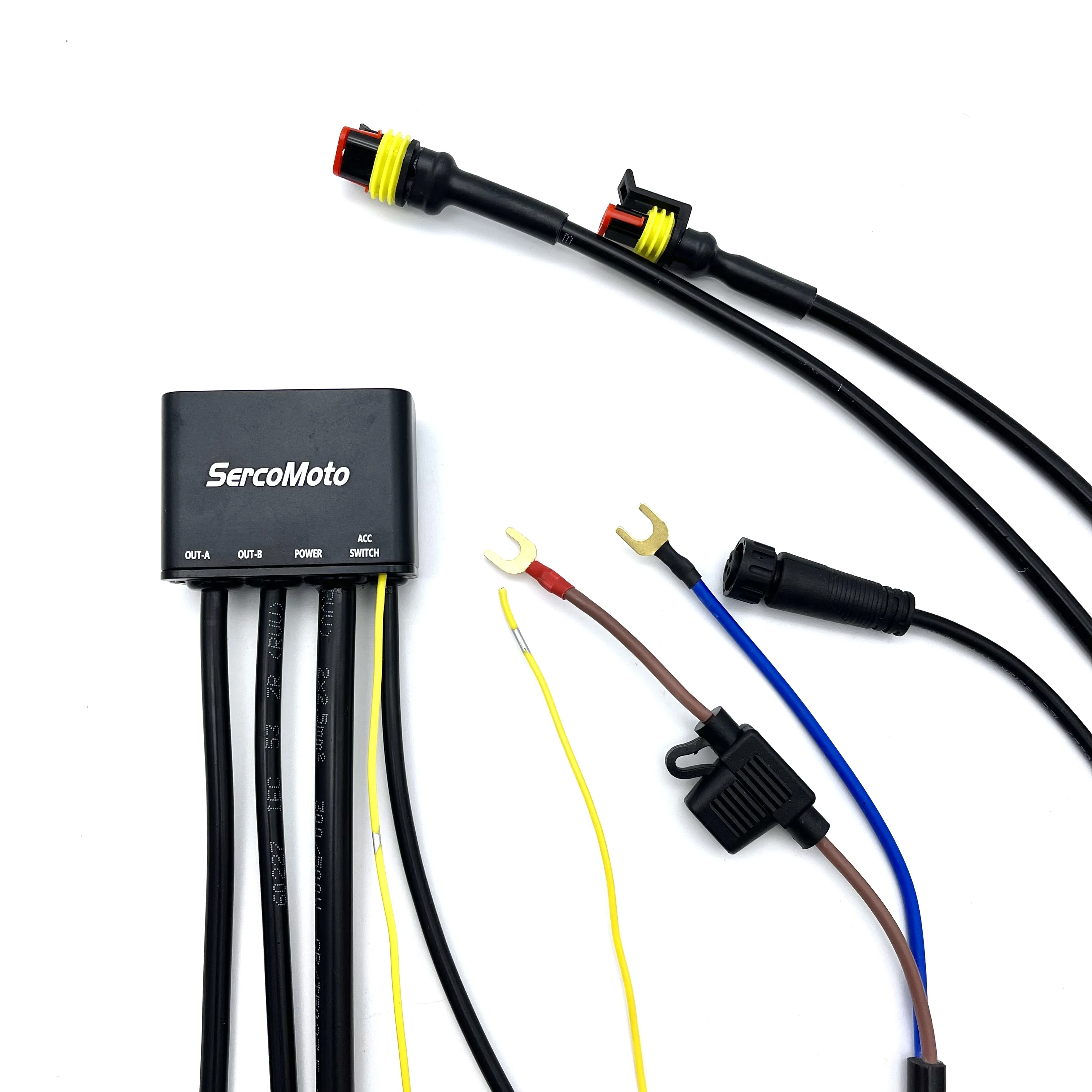 Universal Wiring smart harness for Motorcycle Auxiliary Lights