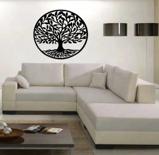 Completely Customisable Tree of Life 3 Pieces For Metal Wall Art Metal Wall Decoration Wall Hangings