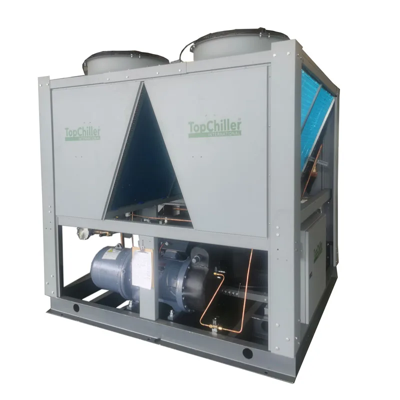 OEM/ODM  Hanbell Screw Compressor Blow Molding Cooling Chiller 80HP 70 Ton 210Kw Industrial Water Chiller Machine