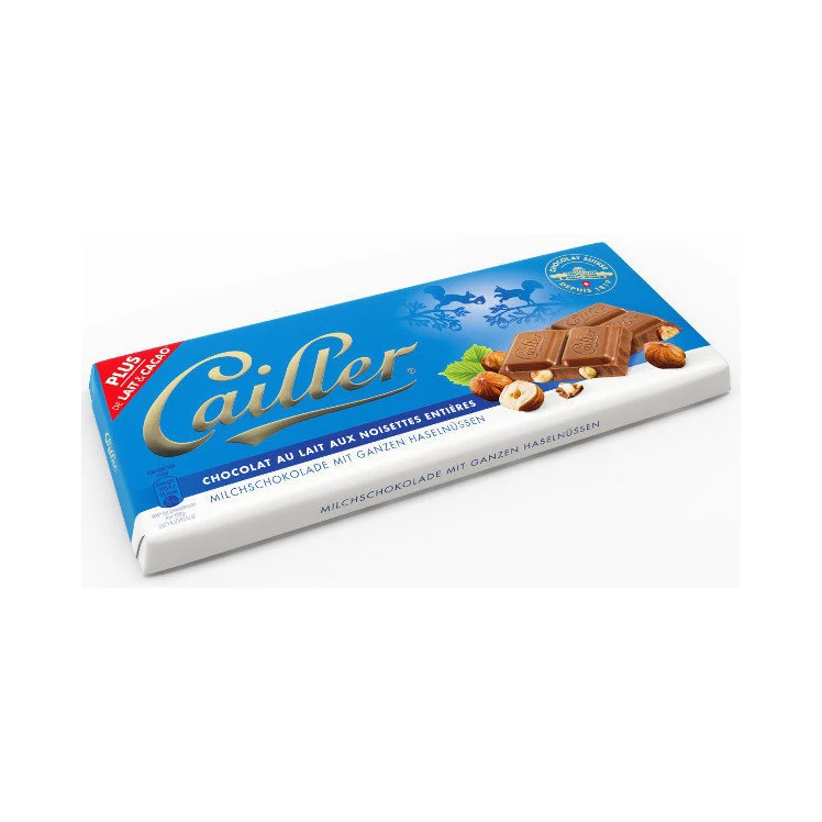 Nestle Cailler chocolate Candy bars 24 packaging Confectionaries