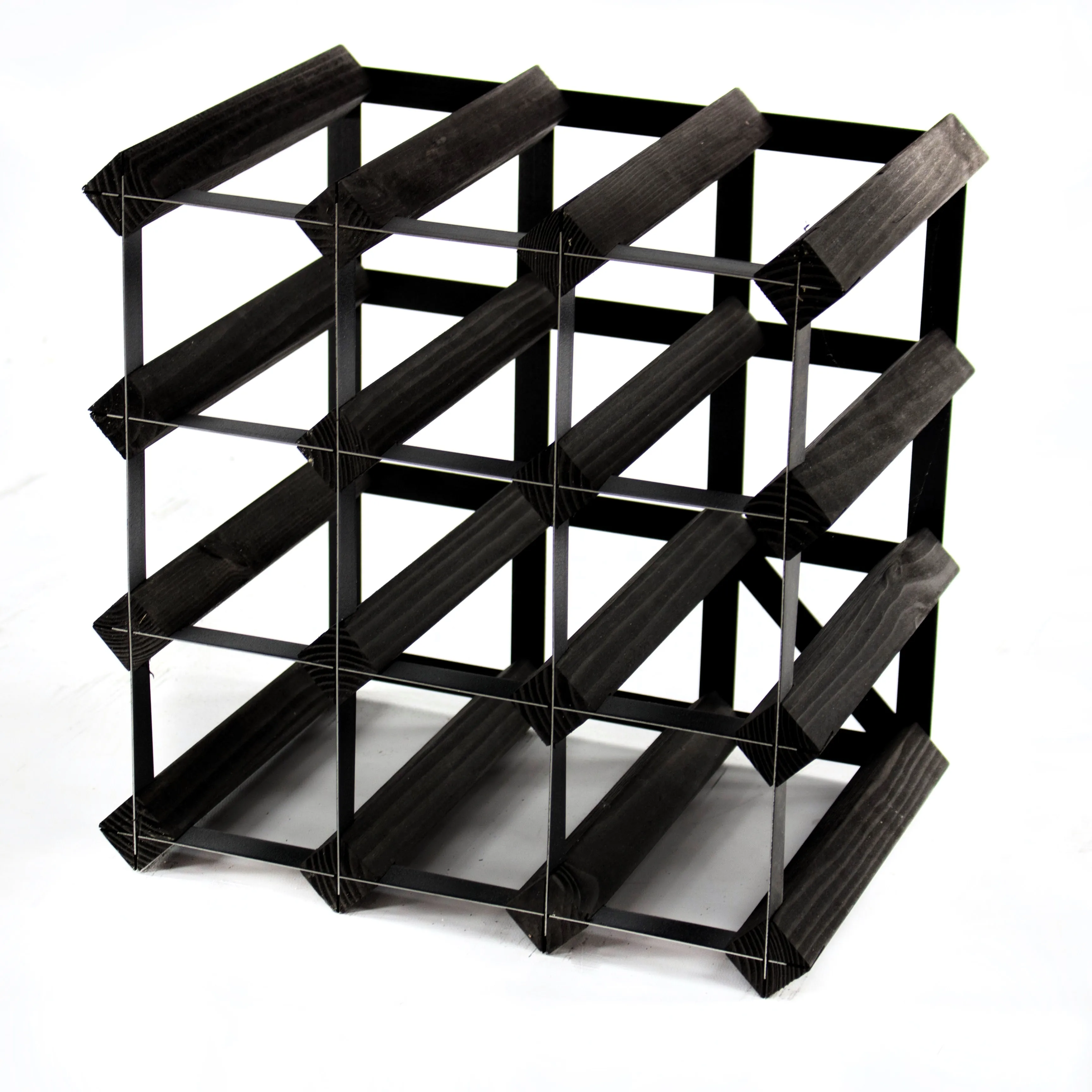 Latest Design Wire Wine Rack Storage Holder Wine Bottle Holder Kitchen &Tabletop Metal Wine Shelf For Bar Accessories