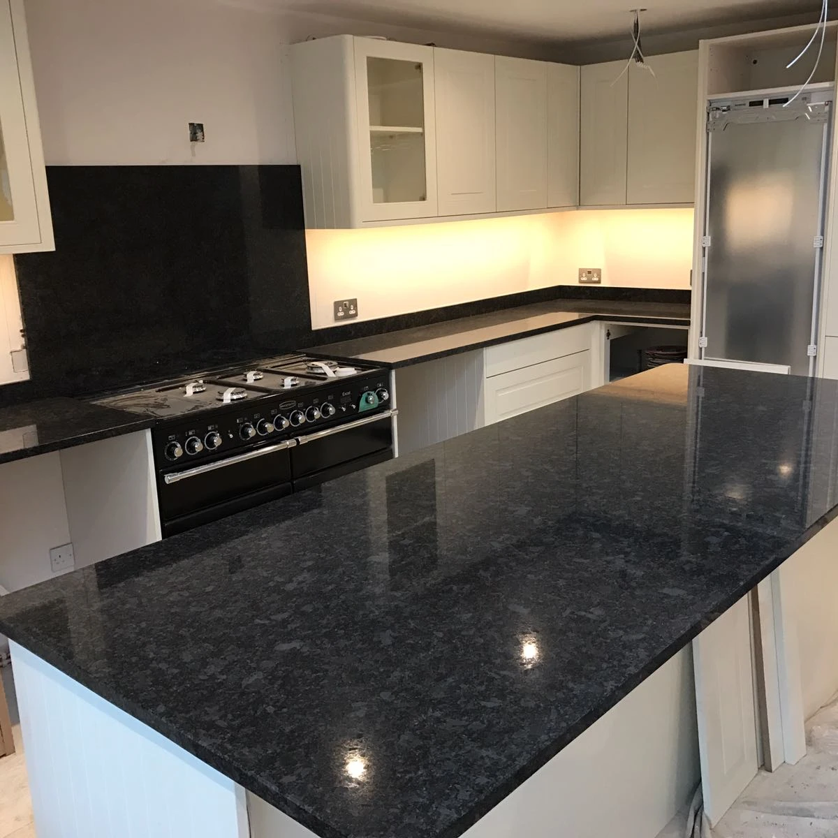 Best Quality Steel Grey Granite Slabs , Tiles , Blocks  for flooring kitchen top counter top tabletop decorative interior