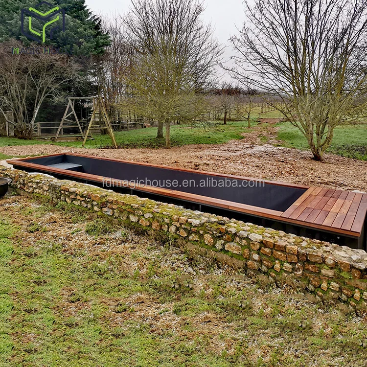 Magic House container pool swimming container pool 40ft shipping container swimming pool for sale