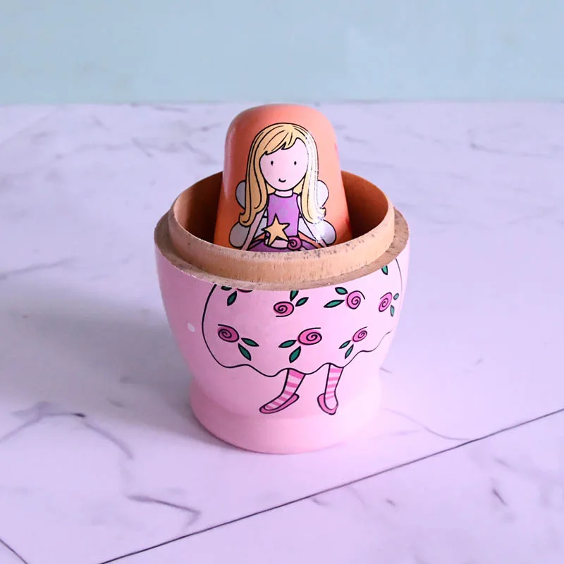 Factory Wholesale Personalized Customization Russian Doll for Baby Announcement Gift