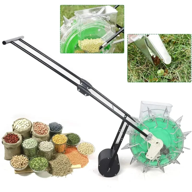 Handheld Seeder Machine Used Manual Corn Planter and Seed Spreader for Home & Garden Use for Agriculture