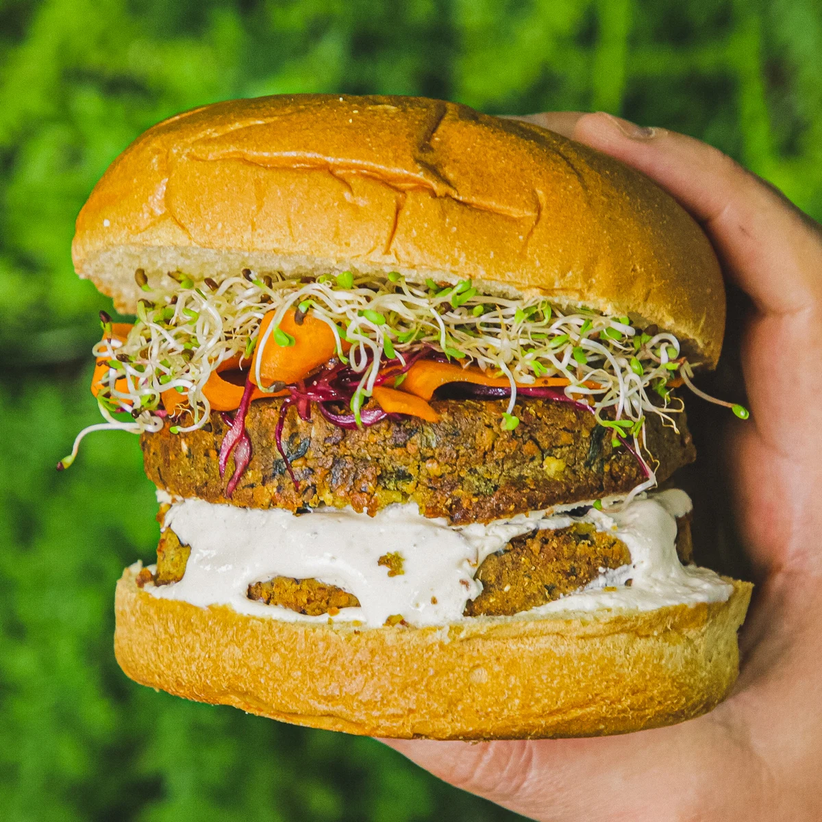 Frozen Falafel Vegan Burger Amazonika Mundi Vegetarian Food Chickpeas and Amazon Spices Sustainable Healthy Products