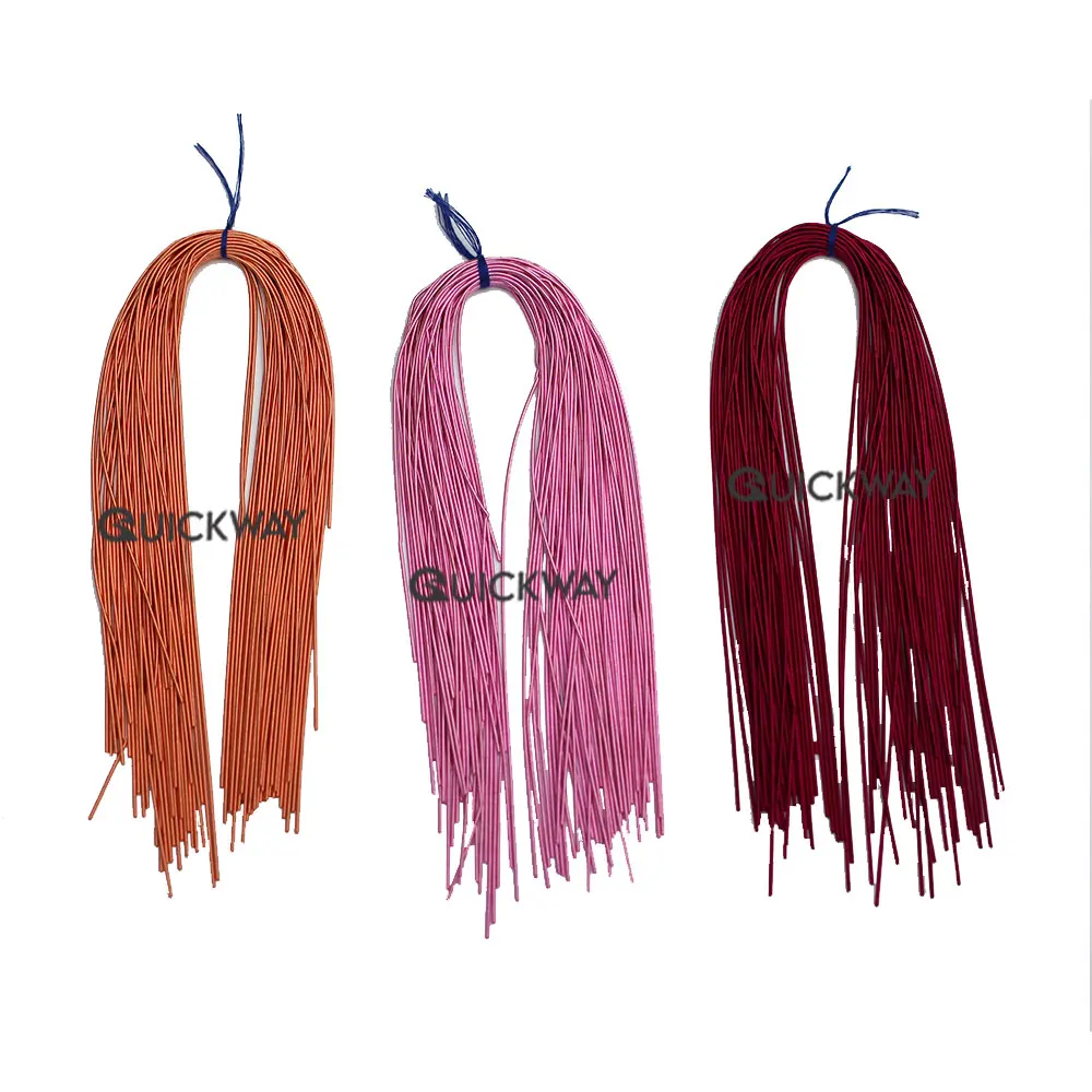 Embroidery Thread / Polyester Embroidery Thread Bullion Threads for Goldwork Embroidery Custom Orange Color