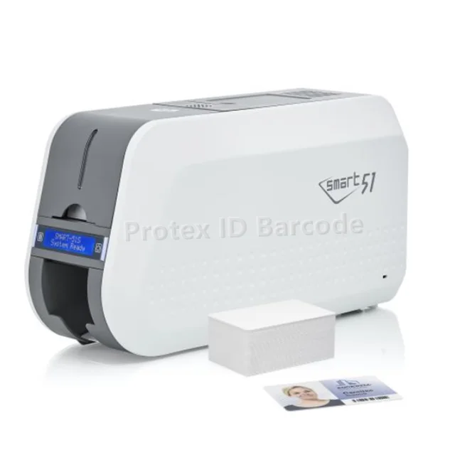 Plastic Card Printer IDP SMART-51D Dual Sided ID Card Printer