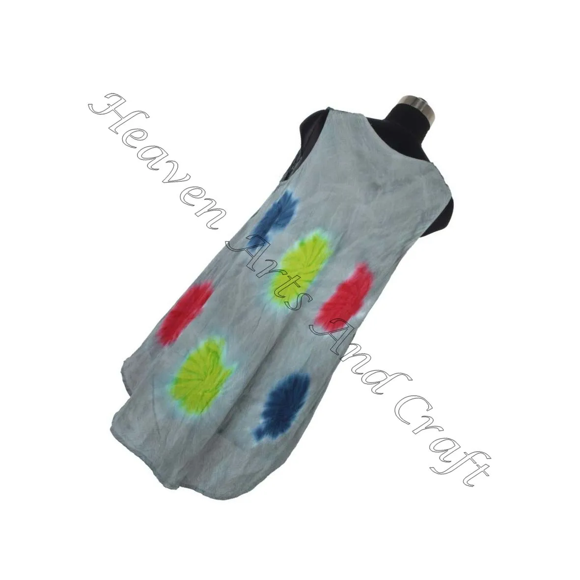 Ladies Clothing Rayon Dress India Tie Dye Beach Wear Online Shopping Dressladies high quality tie dye round rayon o neck long