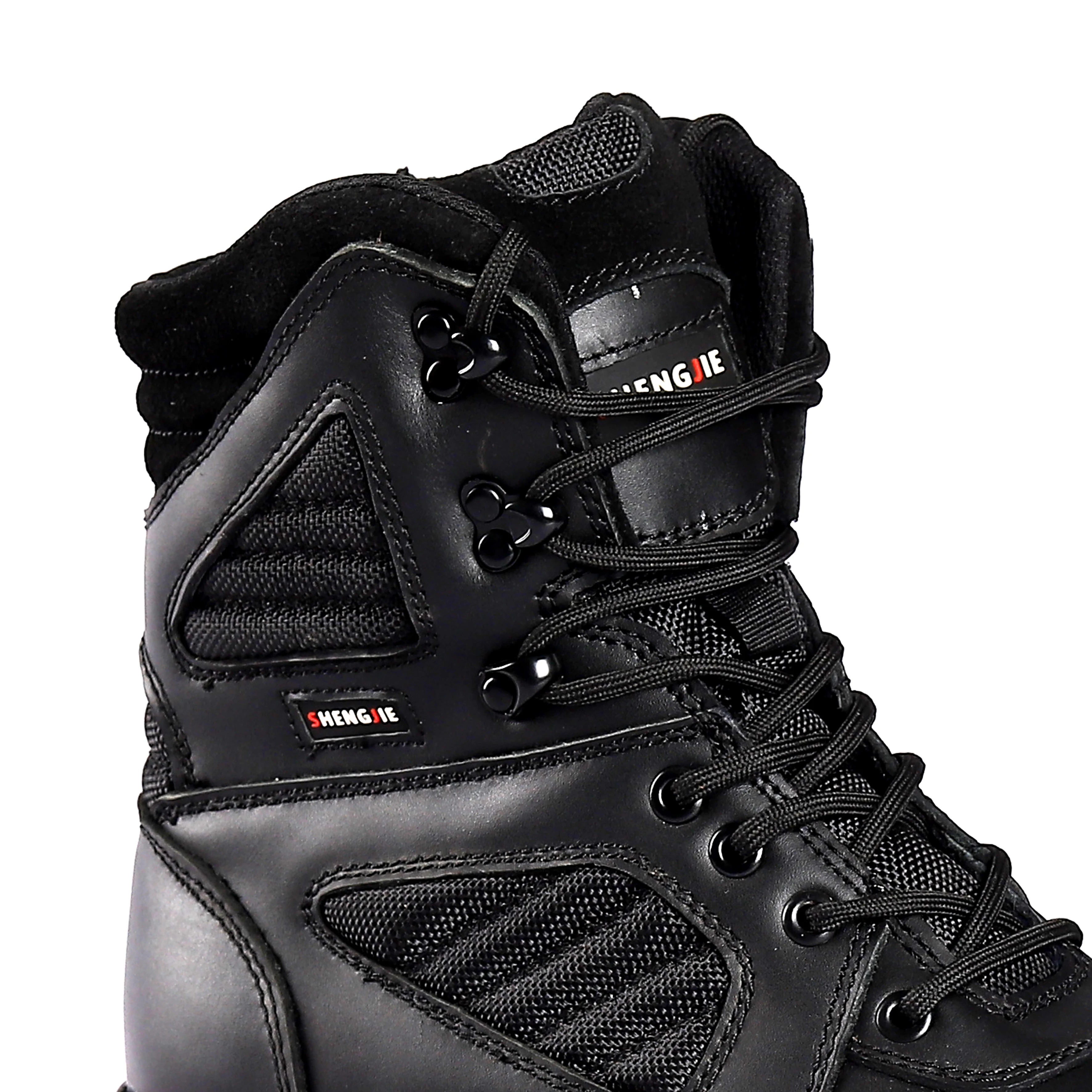 Wholesale Outdoor Hiking Boot Leather  Training Desert Mens Waterproof safety shoes puncture resistant trekking boots for men