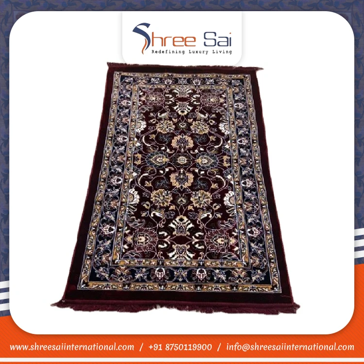 Home Decorative Gorgeous Anti Slip Embroidered Cotton And Chenille Rugs And Carpet Available At Reasonable Price