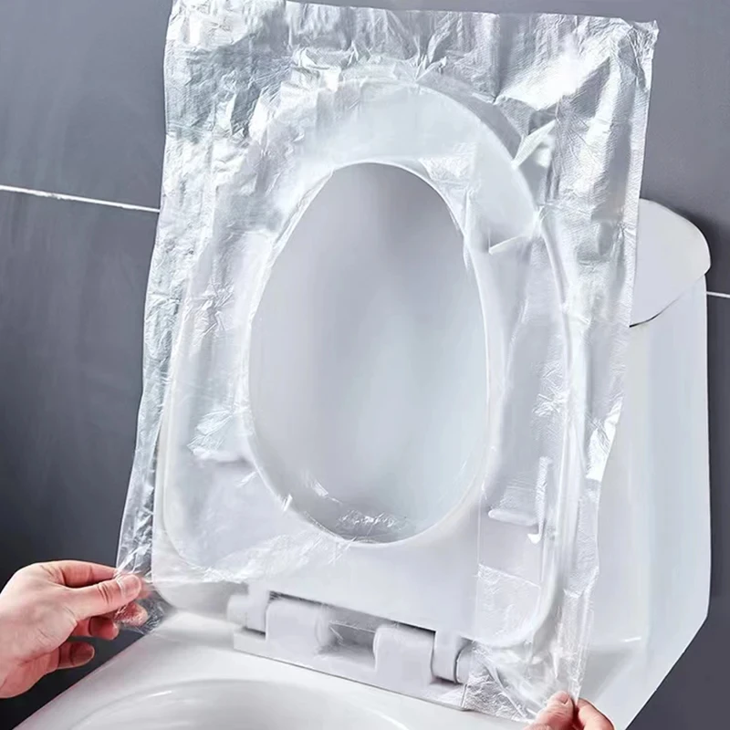 Waterproof toilet cover sheet water resistant toilet covers plastic waterproof disposable toilet seat covers