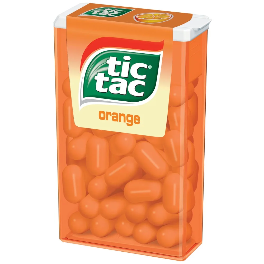 Best Quality Hot Sale Price TIC TAC VARIETY FLAVOURS SWEETS 5 x 18g LIME, ORANGE, MINT,FRUIT,CHERRY COLA