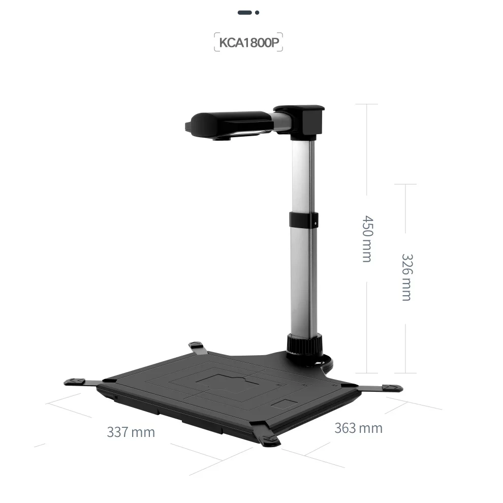 OEM Document scanner camera A3 desktop high-speed Document book scanning Camera scanner with hard base