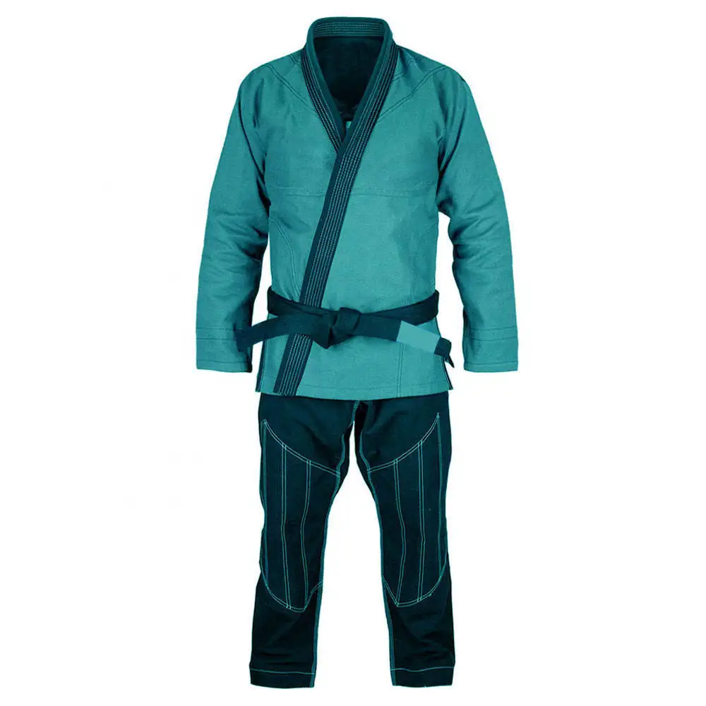 100% хлопок Bjj Gi тренировочная Форма удобная джиу-джитсу Униформа без
