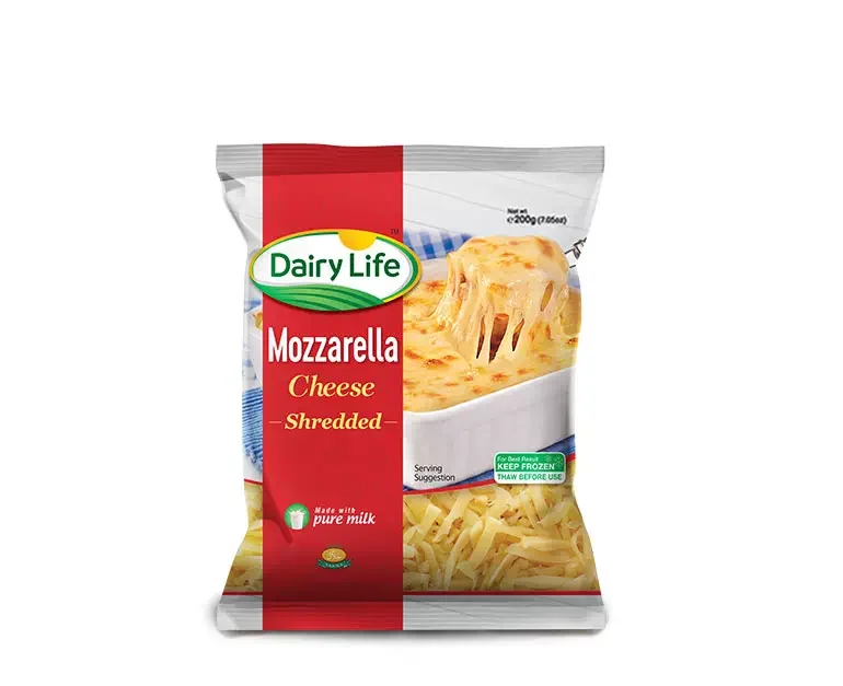 Молочный сыр для пиццы, 400 г, 48 шт.