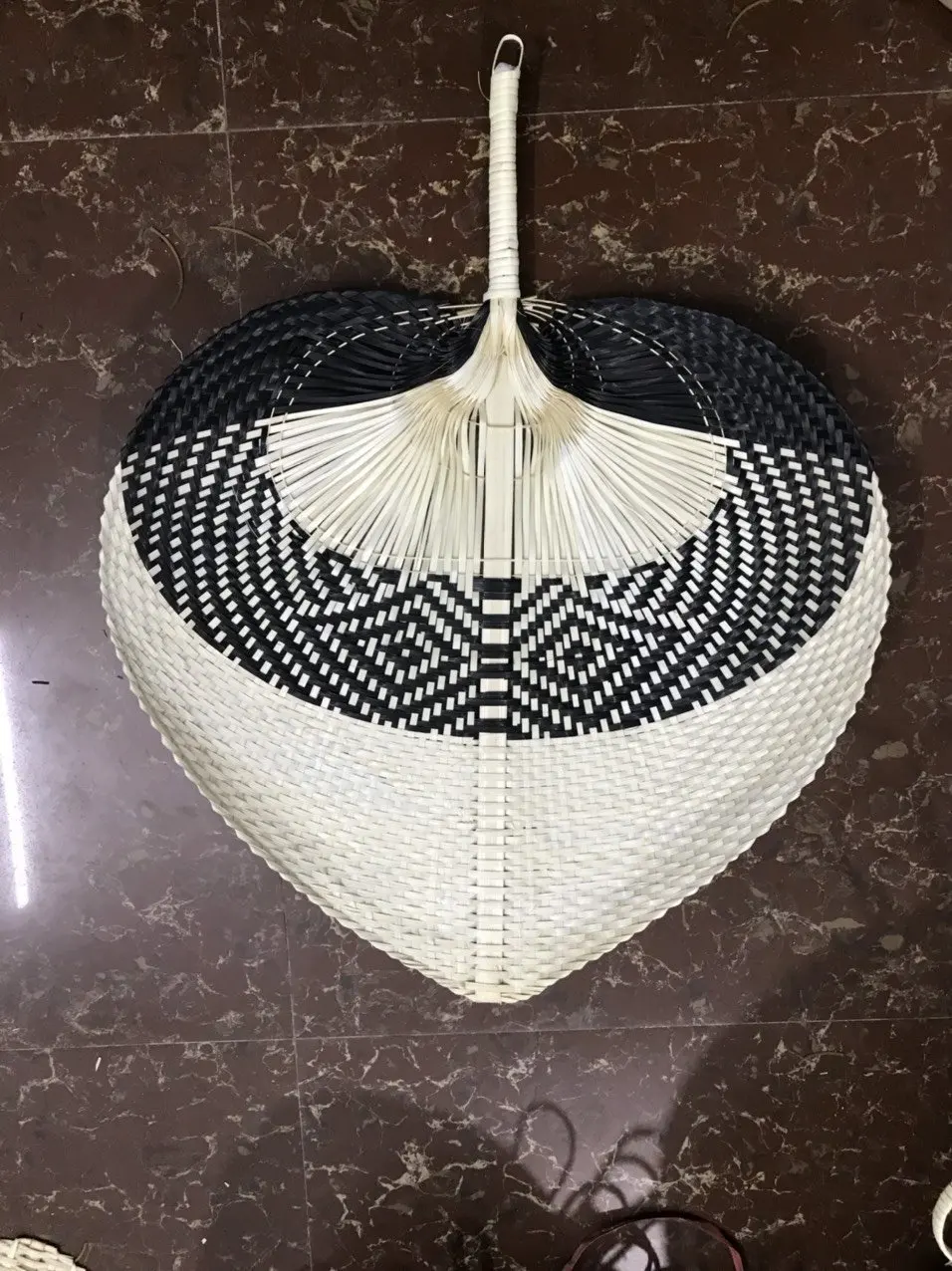Collection Of Best Decor Wall Woven Bamboo Hand Fan, Palm Leaf Fan Wholesale