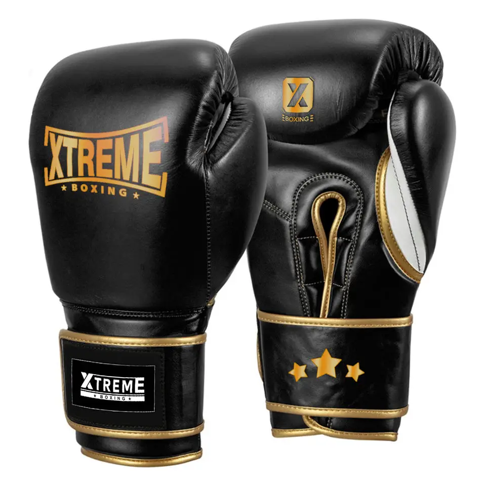 Wholesale Professional Red Black Boxing Gloves PU Leather Sizes 8oz 12oz 16oz with Customizable Logo