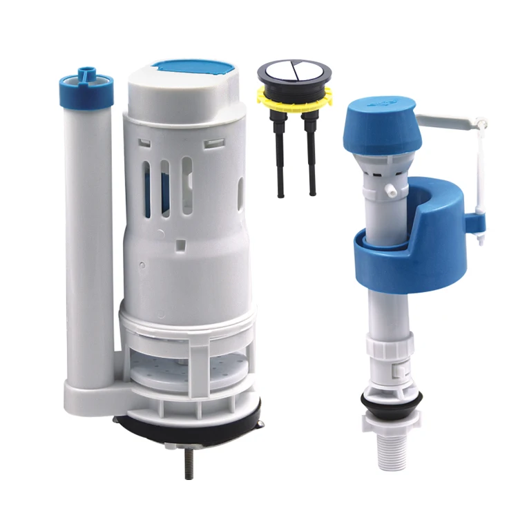 High Quality Dual Flush Fittings Fill Valve Pull Inlet Valve For One-Piece Universal 2 Inch Membrane-needle Fill Flush Valve
