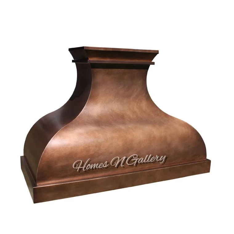 Лидер продаж лучший дизайн Новое поступление современный ручная работа лучшая отделка медная вытяжка навес дымоход по низкой цене в Индии